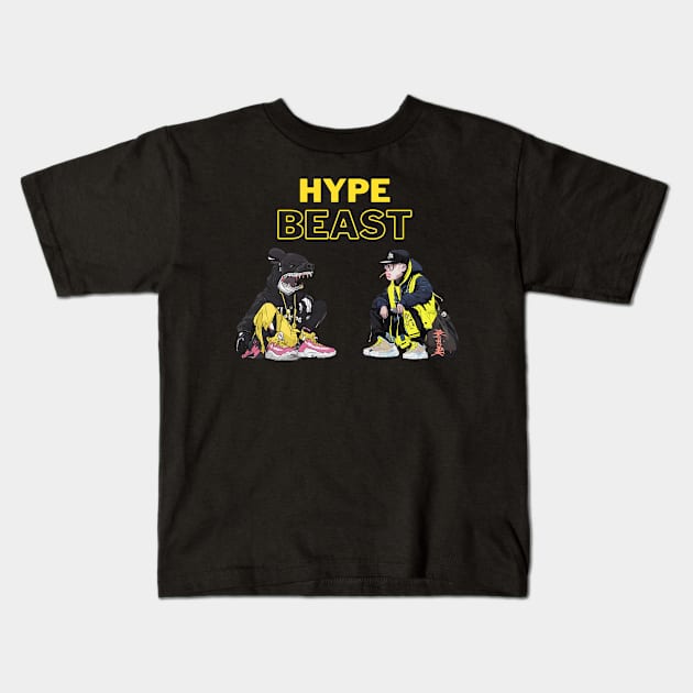hype beast Kids T-Shirt by dodolanlaku